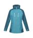 Womens/ladies calderdale iv waterproof jacket dragonfly ink/reflective Regatta