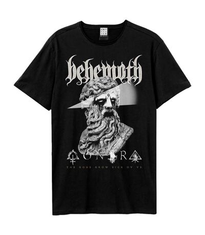 Unisex adult the gods grow sick of us behemoth t-shirt black Amplified