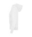 Sweat À Capuche Basic Femme Blanc Build Your Brand-4
