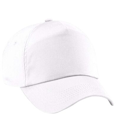 Casquette baseball enfant unisexe blanc Beechfield