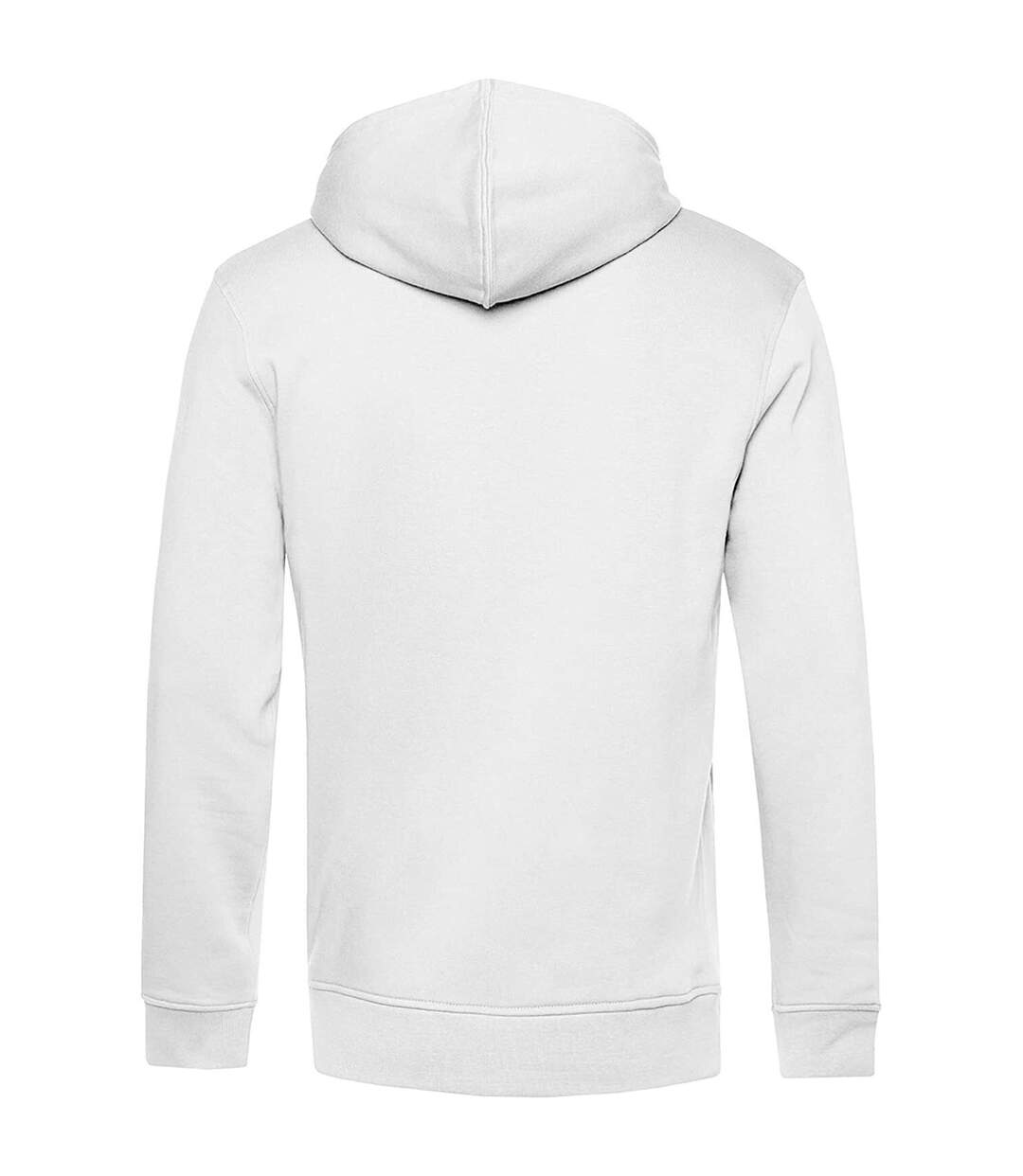 Veste à capuche organic homme blanc B&C-2