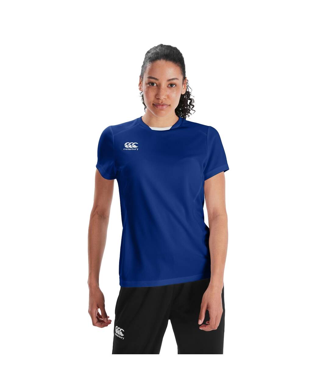 Womens/ladies Club Dry Club T-shirt Royal Blue Canterbury-1
