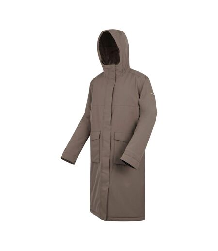 Veste Imperméable Yarli Femme Moka Cacao Regatta