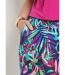 Pantalon ample taille élastiquée imprimé-4