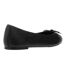Womens/ladies harpington leather ballerina flats black Dune London-2