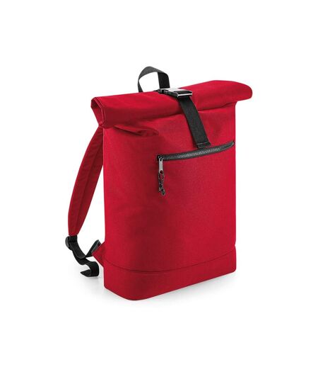 BagBase Unisex Recycled Roll-Top Backpack (Classic Red) (One Size) - UTPC4045