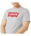Mens Batwing Logo T-shirt Grey Red Levis-3
