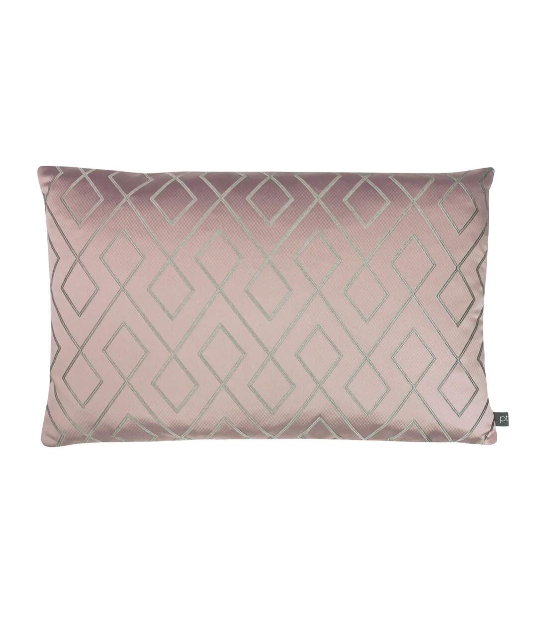 Pivot geometric cushion cover one size rose Prestigious Textiles