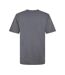 T-shirt Motif/style Logo Homme Gris Vert Adidas-3