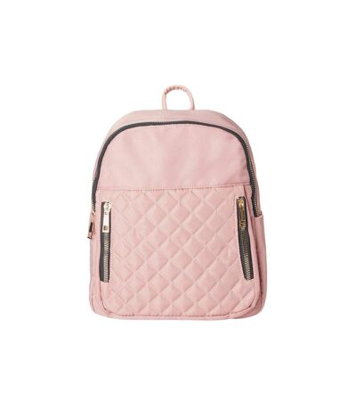 Rikki quilted knapsack one size pink Dorothy Perkins