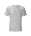 Fruit Of The Loom Mens Iconic T-Shirt (Pack Of 5) (Heather Grey) - UTPC4369
