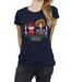 Disney - T-shirt COCO MIGUEL AND HECTOR - Femme (Bleu marine) - UTBI14326-3