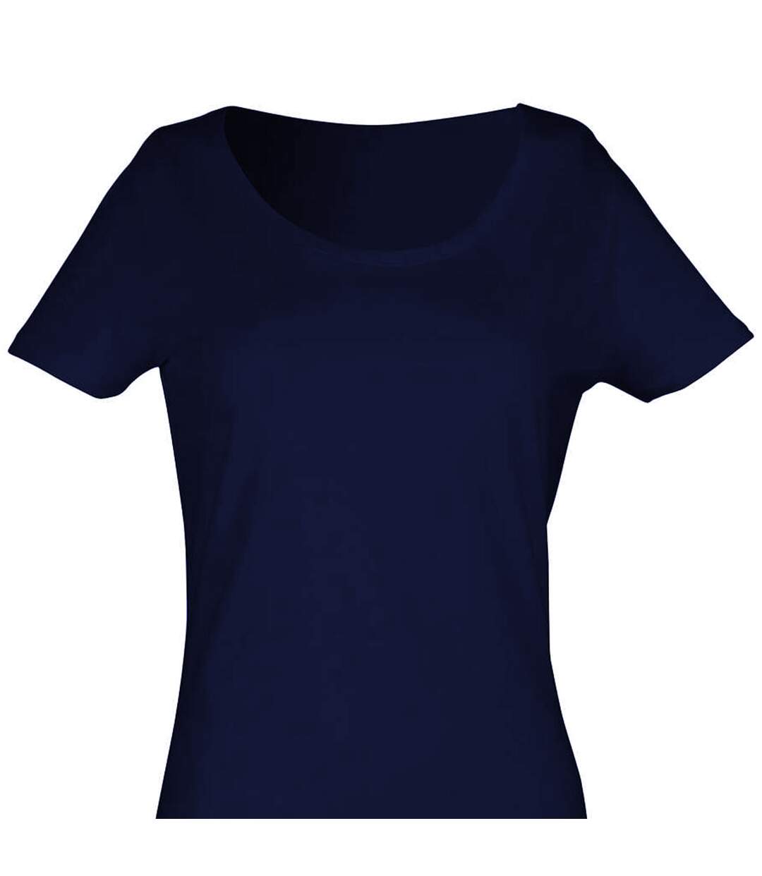 Robe T-shirt Motif/style Uni Femme Bleu Marine SF-3