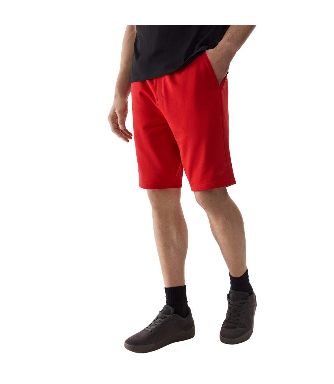 Short Uni Homme Rouge Foncé 4F-3