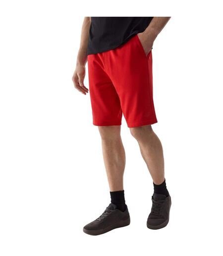 Short Uni Homme Rouge Foncé 4F