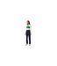 Pantalon De Survêtement Motif/style Rayure Latérale Femme Bleu Marine Foncé Lacoste-1