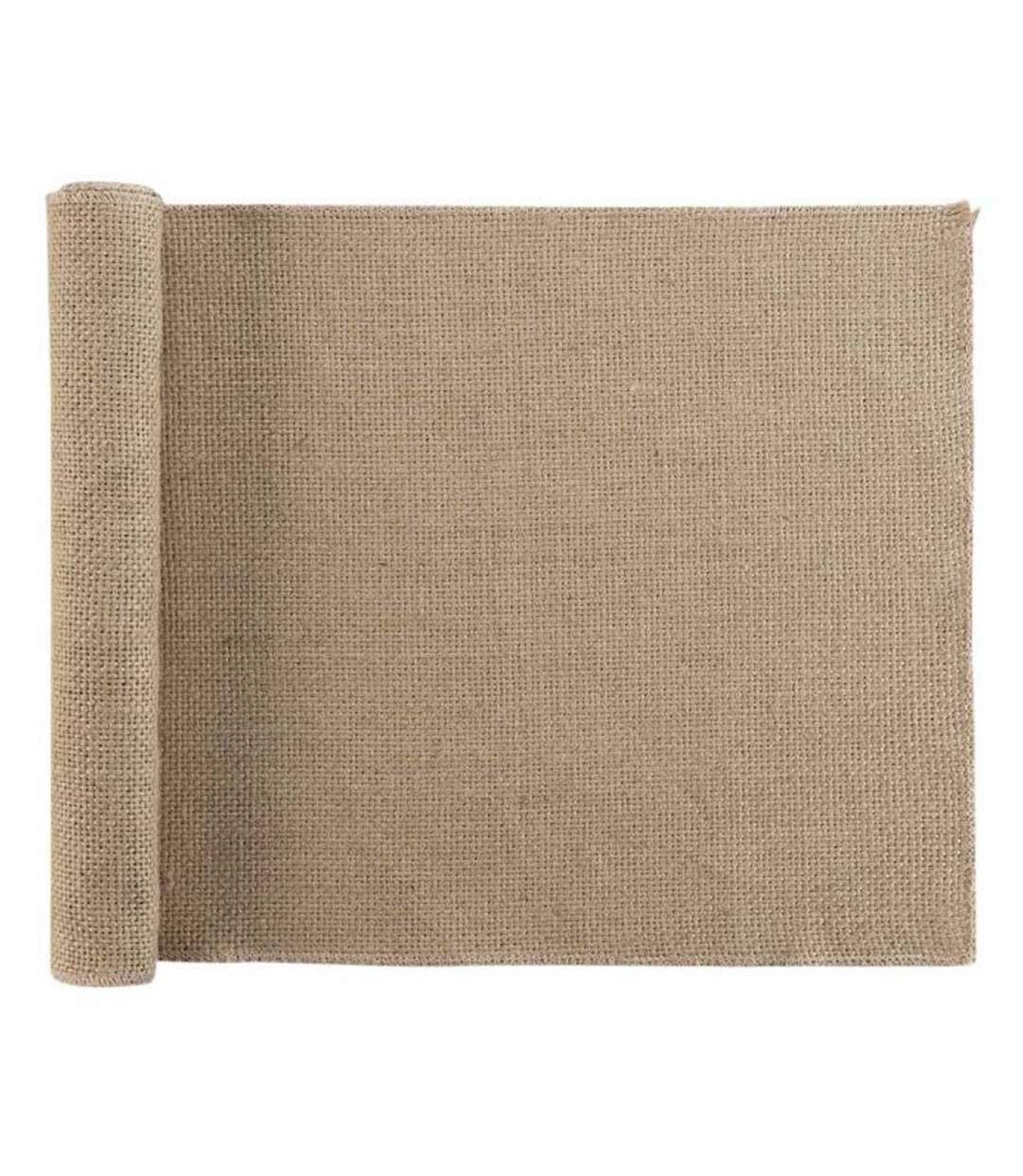Chemin de Table en Jute Leny 35x140cm Beige-1