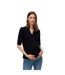 Sweat Manches ¾ Femme Noir Mamalicious-2