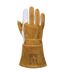 Portwest Unisex Adult Mig A540 Grain Leather Welding Gauntlets (Brown) (XL) - UTPW180