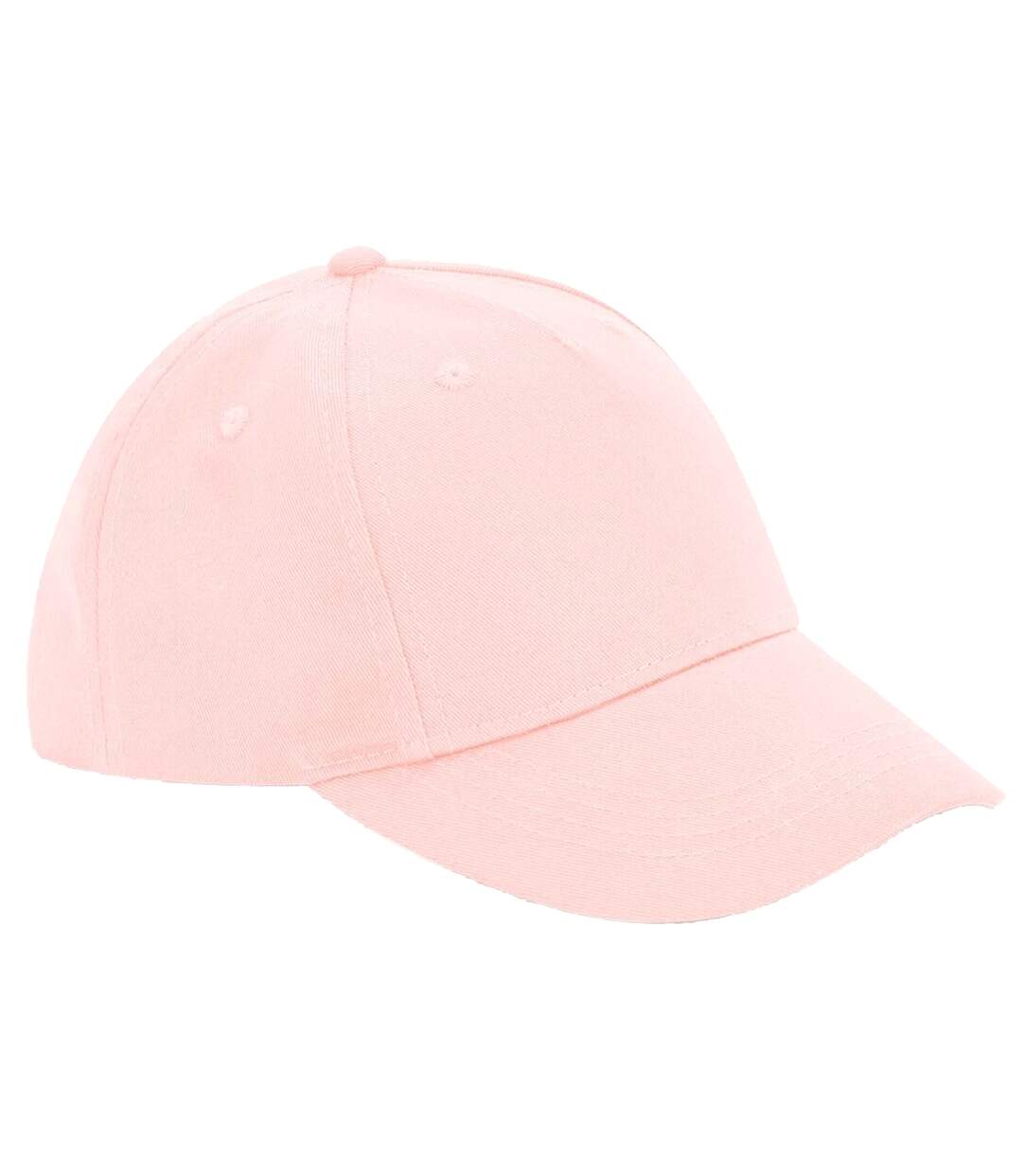 Casquette de baseball rose pâle Beechfield-1