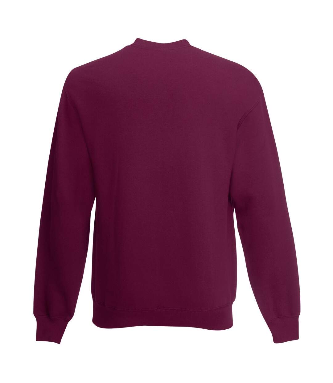 Fruit Of The Loom Mens Set-In Belcoro® Yarn Sweatshirt (Burgundy) - UTBC365-2