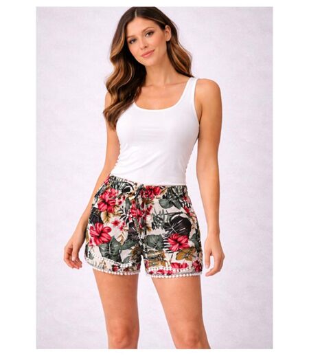 Short fluide, en coton