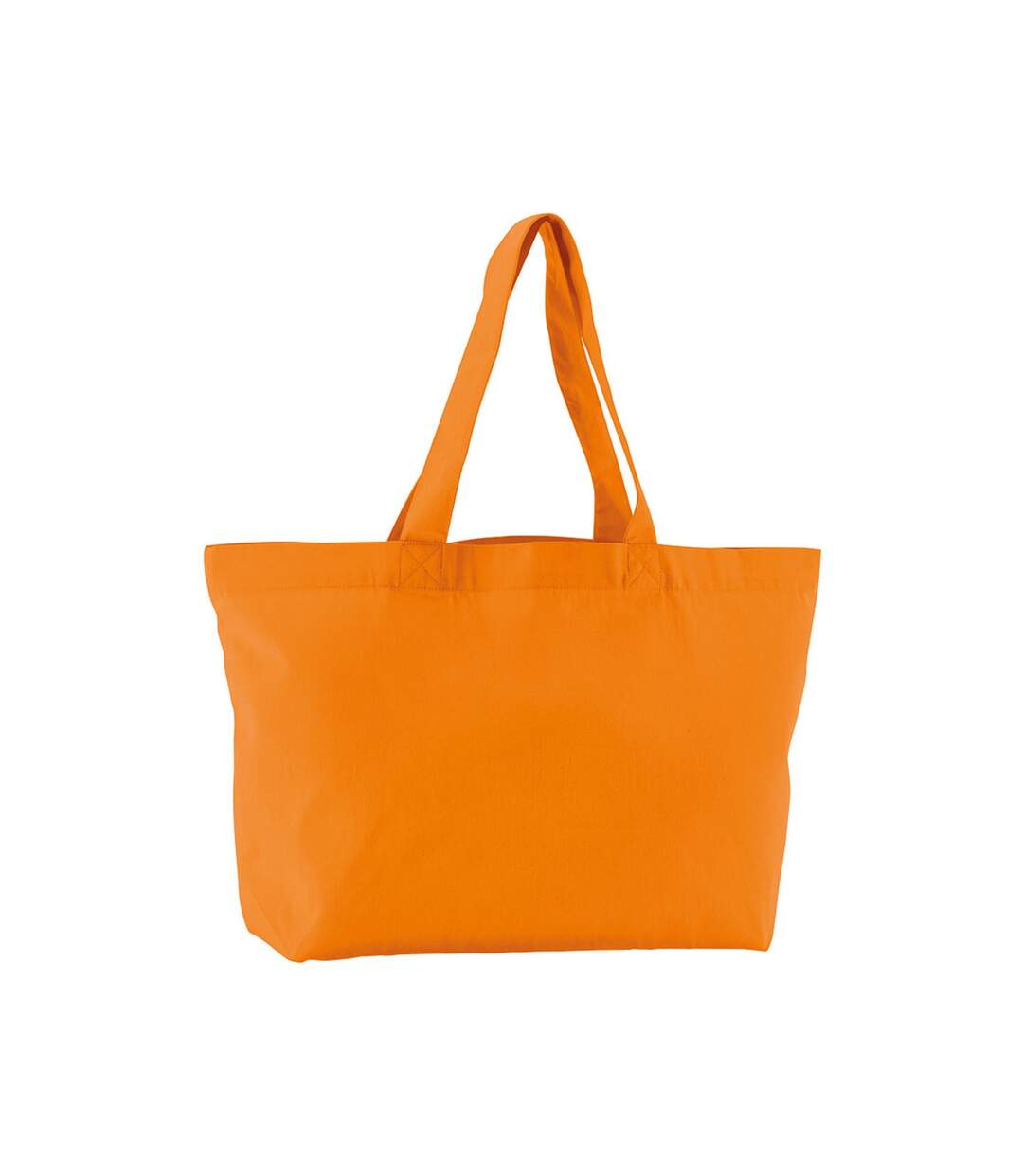 Earthaware Twill Shopper Bag One Size Orange Westford Mill-1