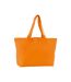 Earthaware Twill Shopper Bag One Size Orange Westford Mill-1