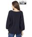 Pull femme manches longues - Couleur bleu marine