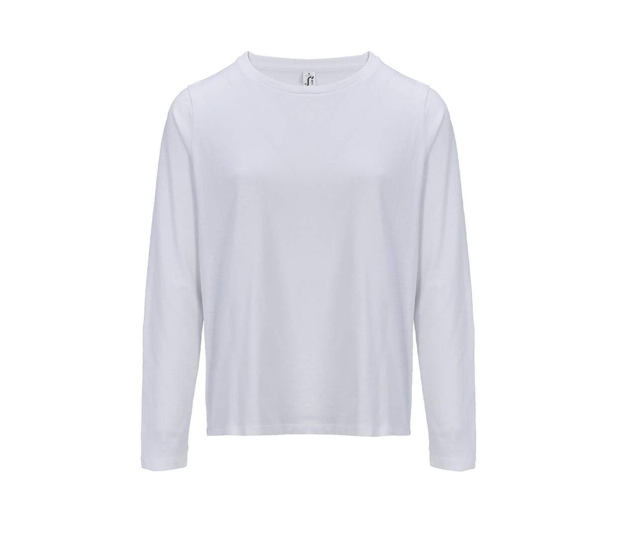 T-shirt manches longues FEMME - 04443 - blanc-2