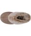 Isotoner Chaussons mules femme cuir fourré chaud-3