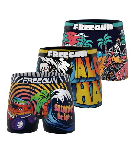 Lot de 3 boxers homme Retro Summer Freegun