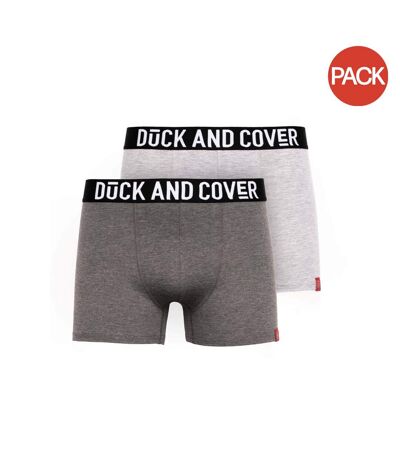 Boxers darton homme gris chiné Duck and Cover