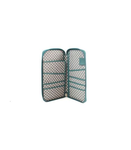 Eastern Counties Leather Kendra Travel Leather Wallet (Aqua Blue) (One Size) - UTEL441