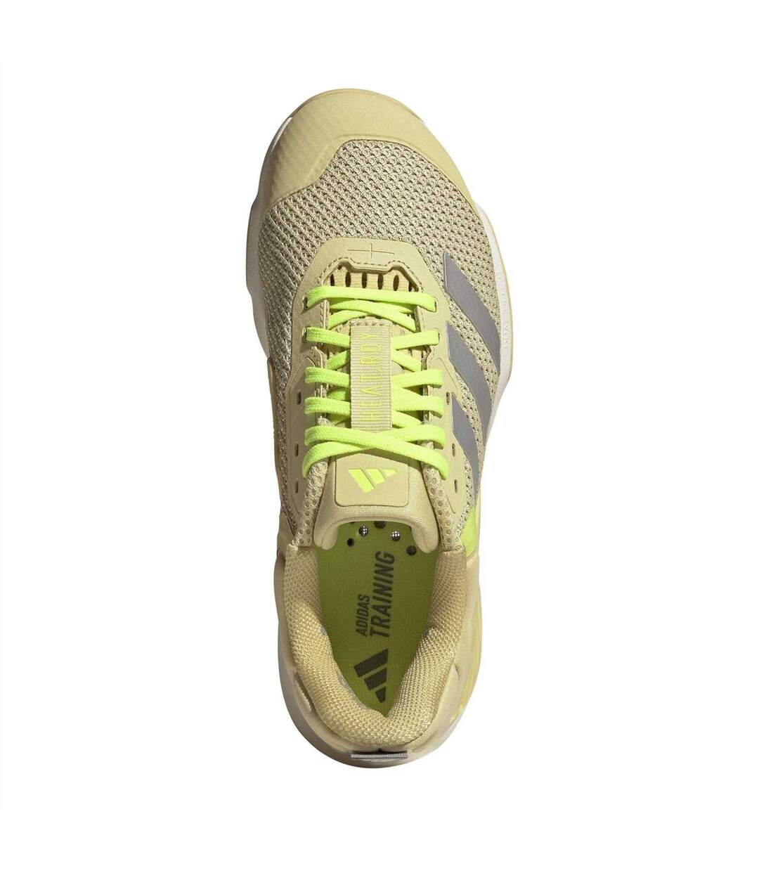 Baskets Motif/style 3 Rayures Dropset Femme Jaune Argenté Citron Adidas-4