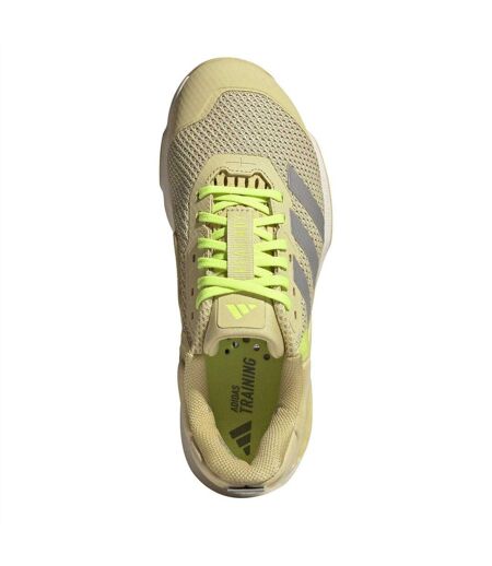 Baskets Motif/style 3 Rayures Dropset Femme Jaune Argenté Citron Adidas