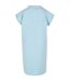 Robe Décontractée Femme Bleu Océan Build Your Brand-2
