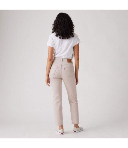Jean 7/8 Femme Rose Barbe À Papa Levis