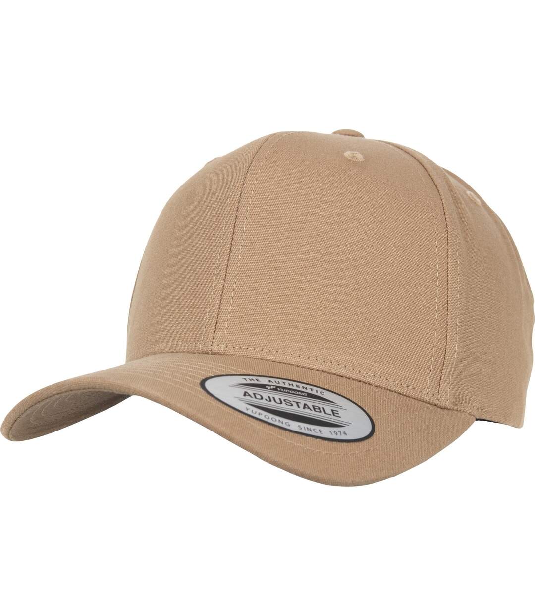 Casquette flexfit marron Yupoong-1