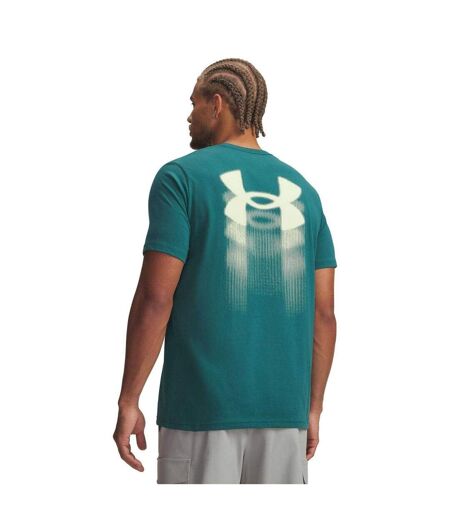 T-shirt Motif/style Logo Homme Vert Under Armour