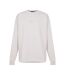 Mens Naviu Back Print Sweatshirt White Hugo-1