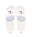 Claquettes blanches homme calvin klein jeans slide monogram - 36-3