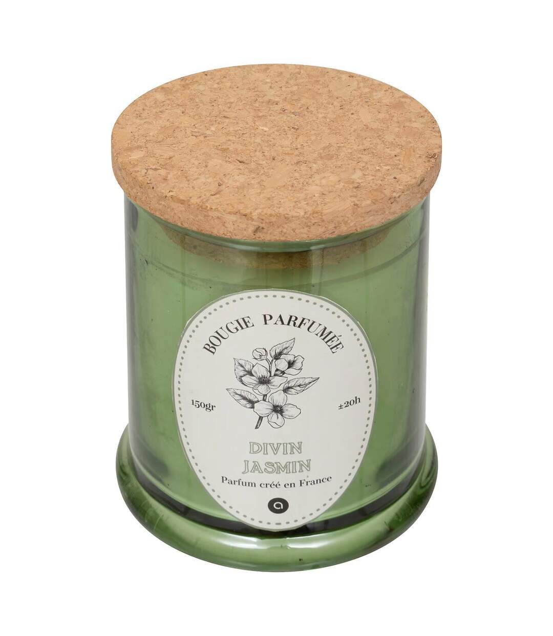 Bougie Parfumée Hapo 150g Divin Jasmin-1