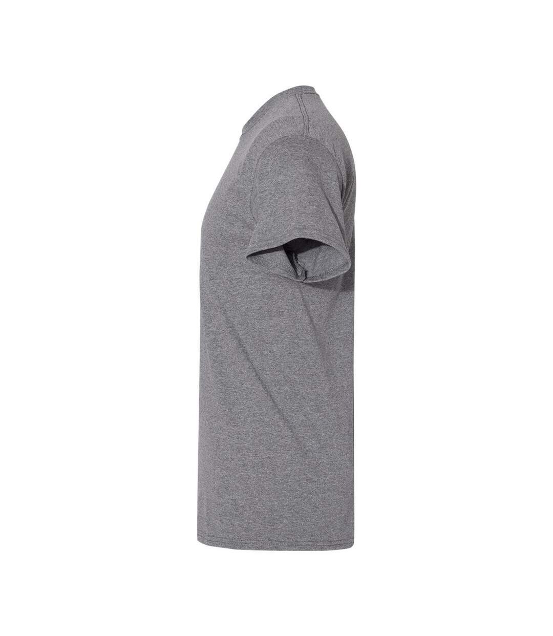 Mens Heavy Cotton T-shirt Graphite Heather Gildan-3