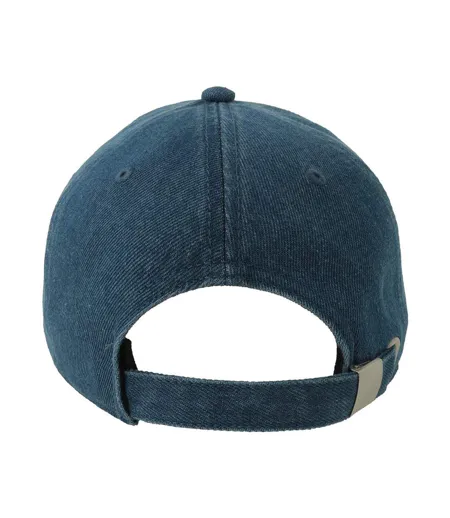 Casquette Motif/style 5 Panneaux Adulte Bleu Denim Atlantis