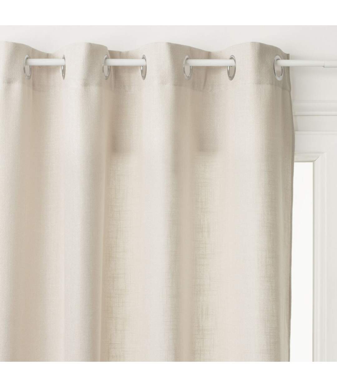 Lot de 2 Rideaux en polyester modèle Léon-5