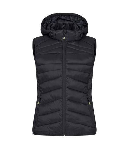 Womens/ladies Idaho Body Warmer Black Clique