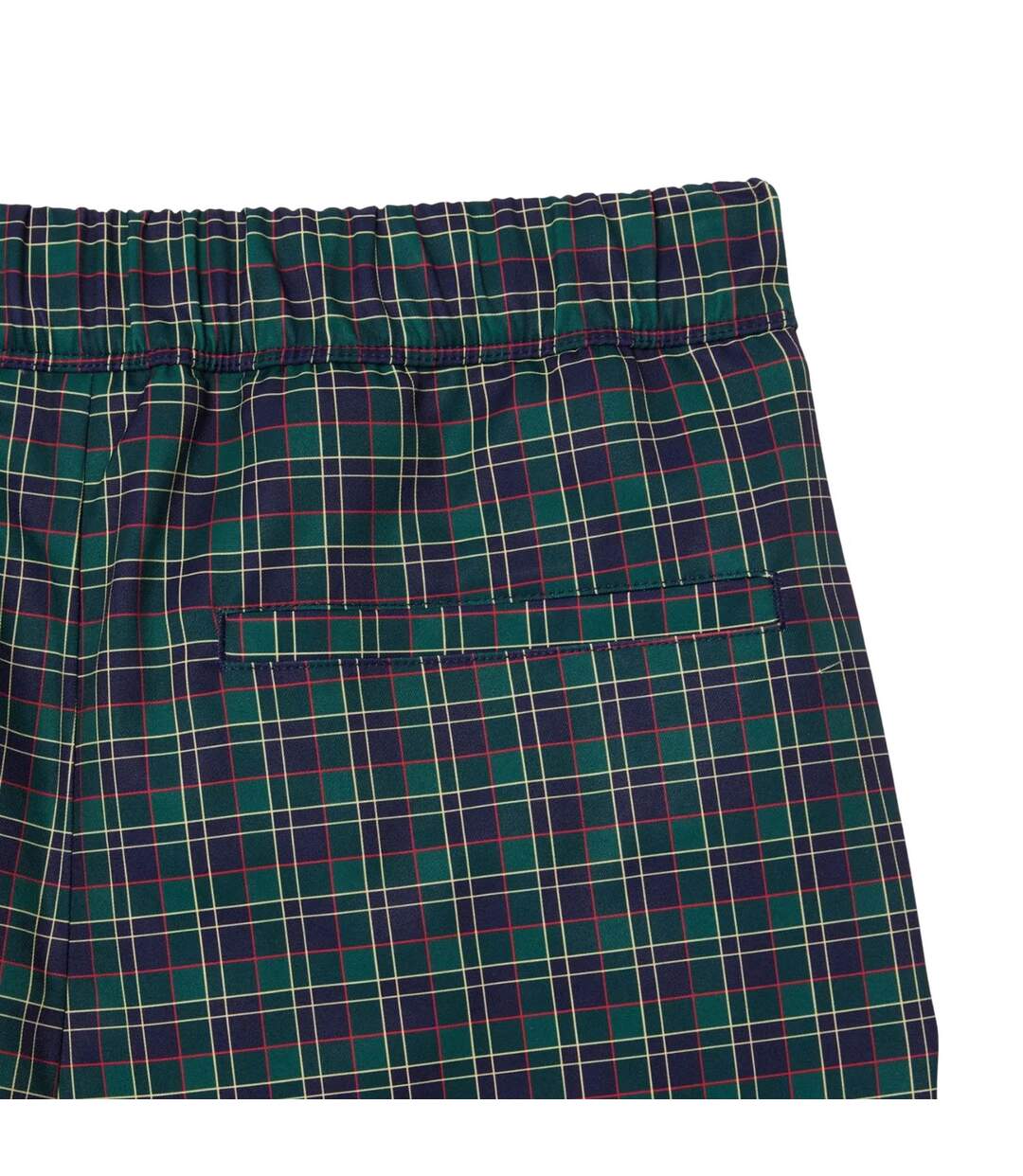 Womens/ladies Stretch Checked 7/8 Golf Jogging Bottoms Blue Lacoste-4
