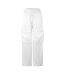 Pantalon À Poches Duchesse Femme Blanc Off White-1