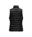 Doudoune sans manches noire/marron femme only talire - l-2